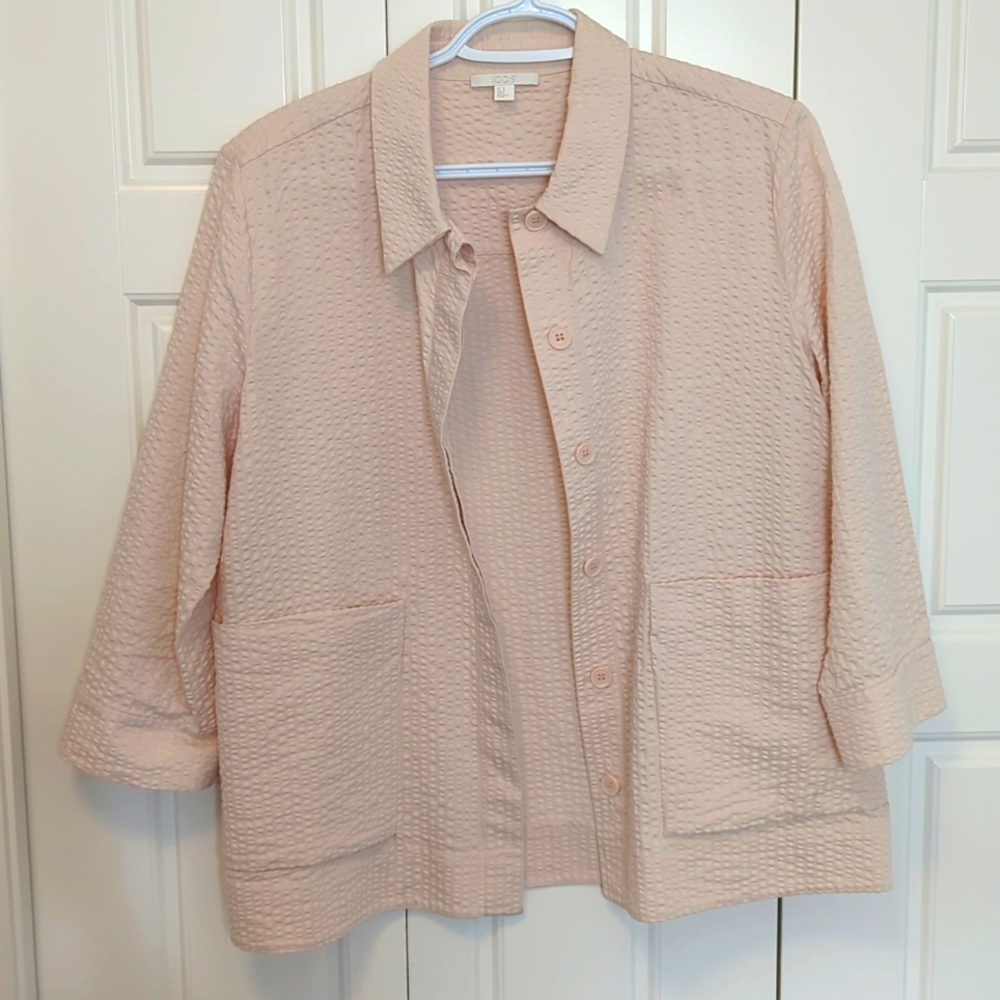 COS Seersucker Aline Shirt